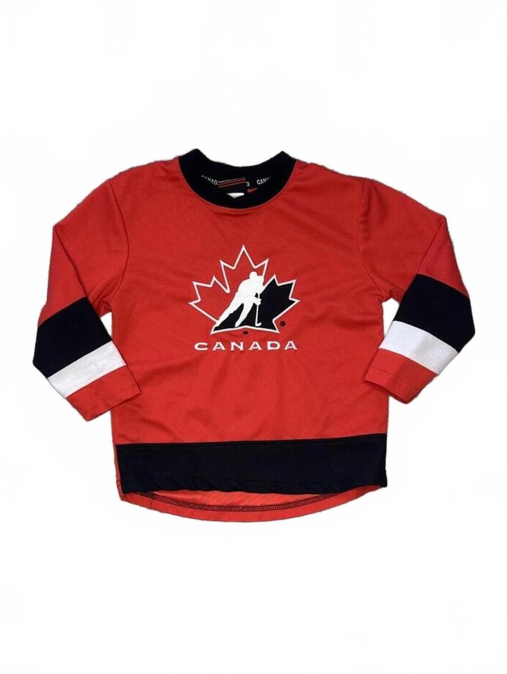 Team Canada Long Sleeve Hockey Jersey Kids 4T